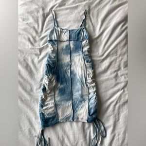 Blue and Cream Princess Polly Dress